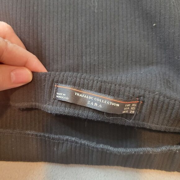 Zara Off the Shoulder Two in one shirt Size XS - Picture 5 of 6